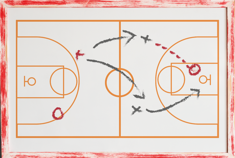 Game rug for board game sports coach - TenStickers