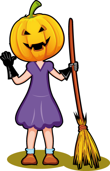 Kids carpet halloween decorative vinyl illustration - TenStickers