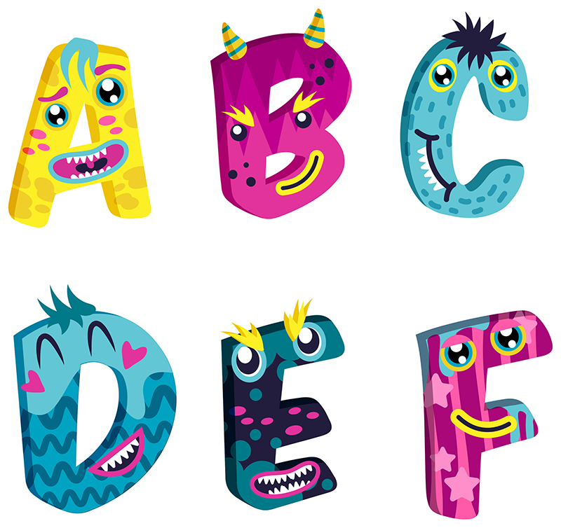 Kids carpet alphabet letters play mat - TenStickers
