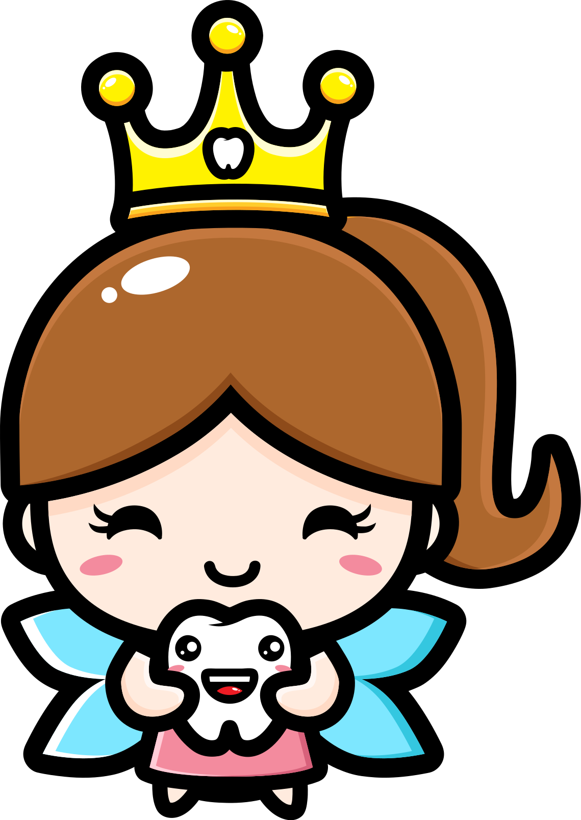 Kids carpet cute design tooth fairy - TenStickers