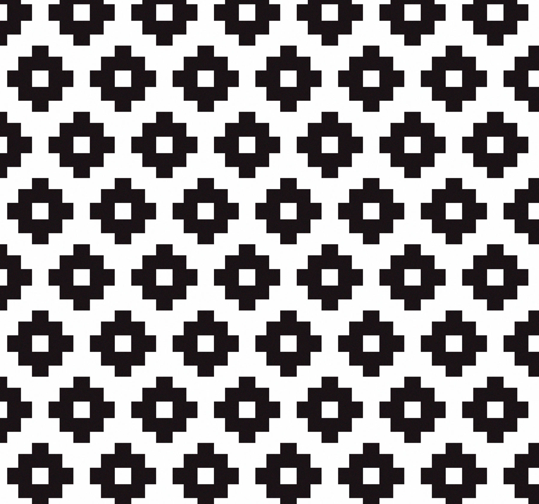 Bathroom mat in modern style wallpaper design - TenStickers