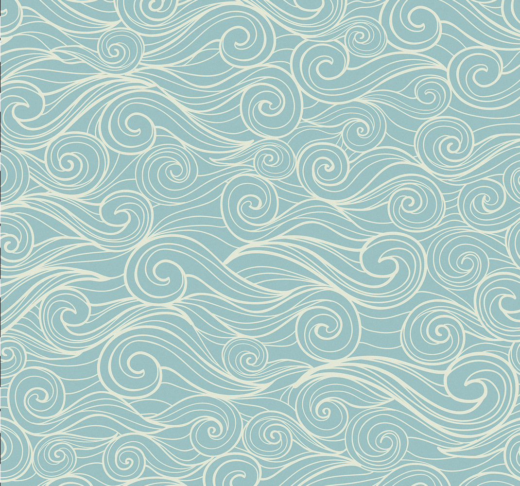 Bathroom mat ocean wave design - TenStickers