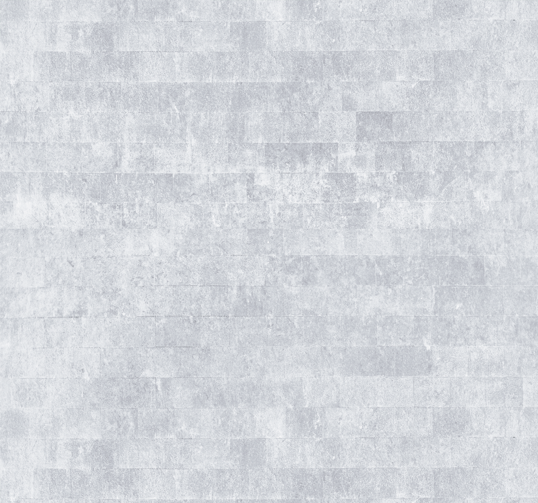 Bathroom mat in aged gray brick pattern - TenStickers