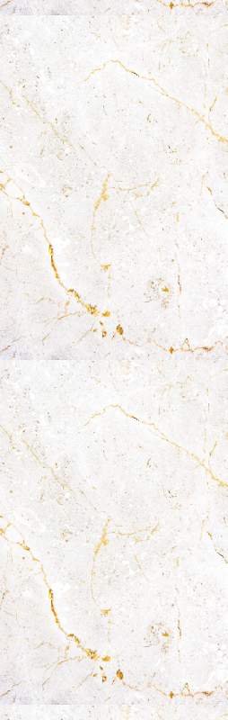 Gray and gold marble bathroom mat - TenStickers