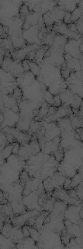 Black grungy marble textured bathroom mat - TenStickers