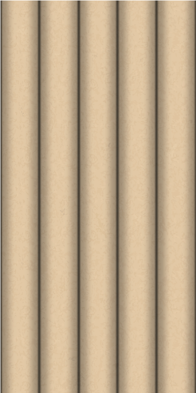 Bathroom mat in brown tube minimalist pattern - TenStickers
