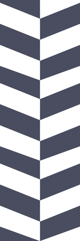Bathroom mat in navy blue striped pattern - TenStickers