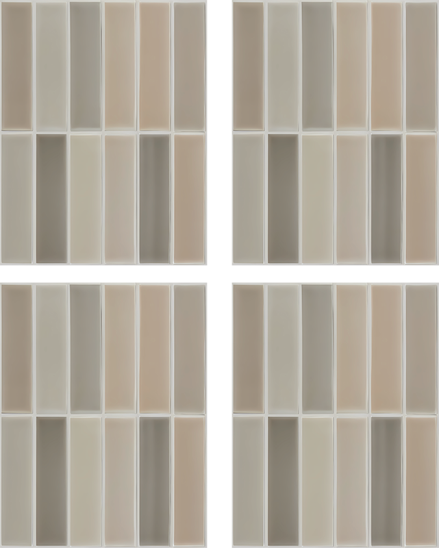 Rectangle pattern bathroom mat - TenStickers