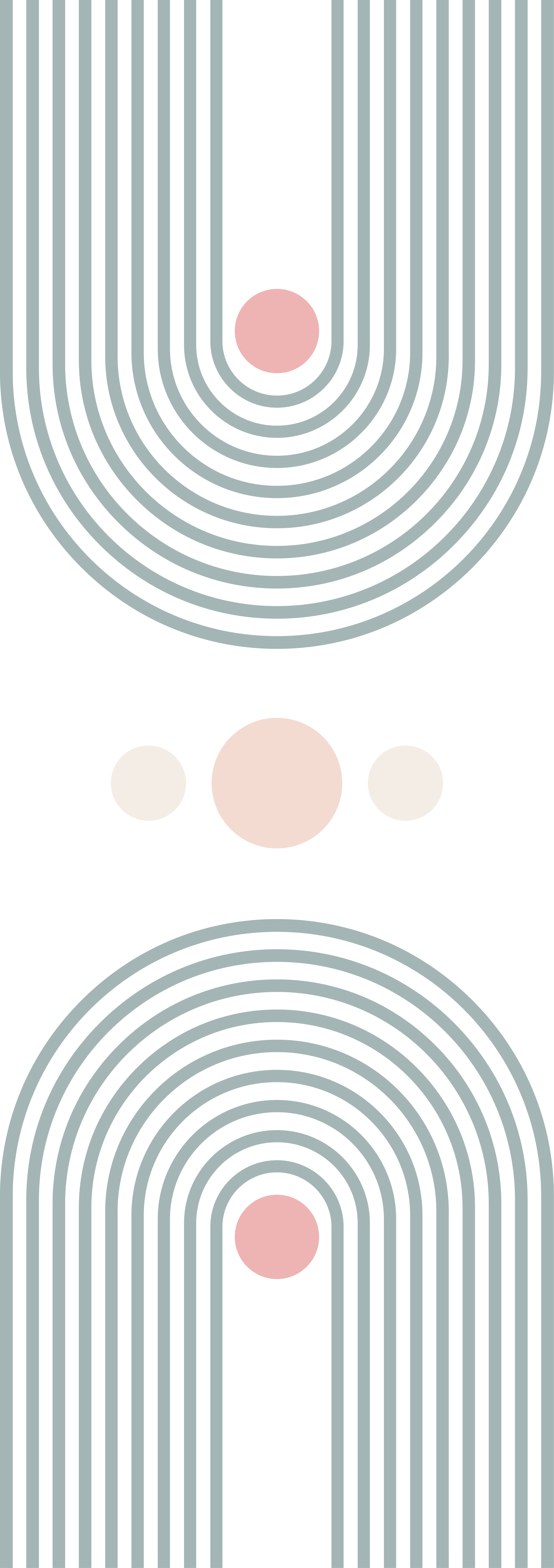 Abstract minimalist bathroom mat - TenStickers