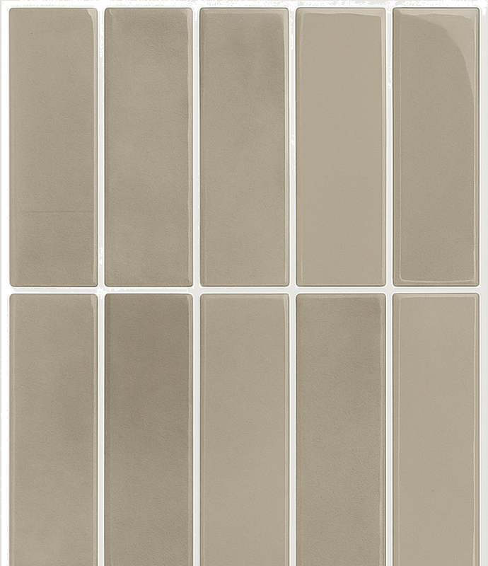 Linear stone natural bathroom mat - TenStickers