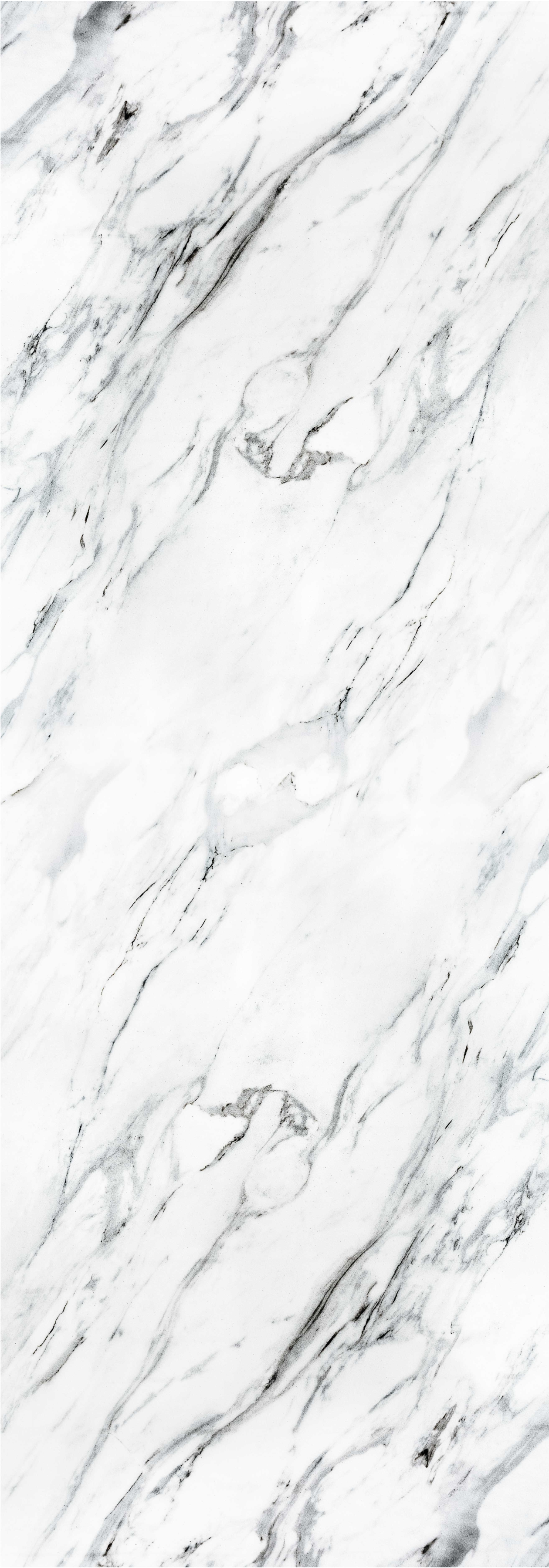 White marble kitchen vinyl mat - TenStickers
