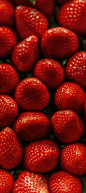Kitchen vinyl mat with strawberries design - TenStickers