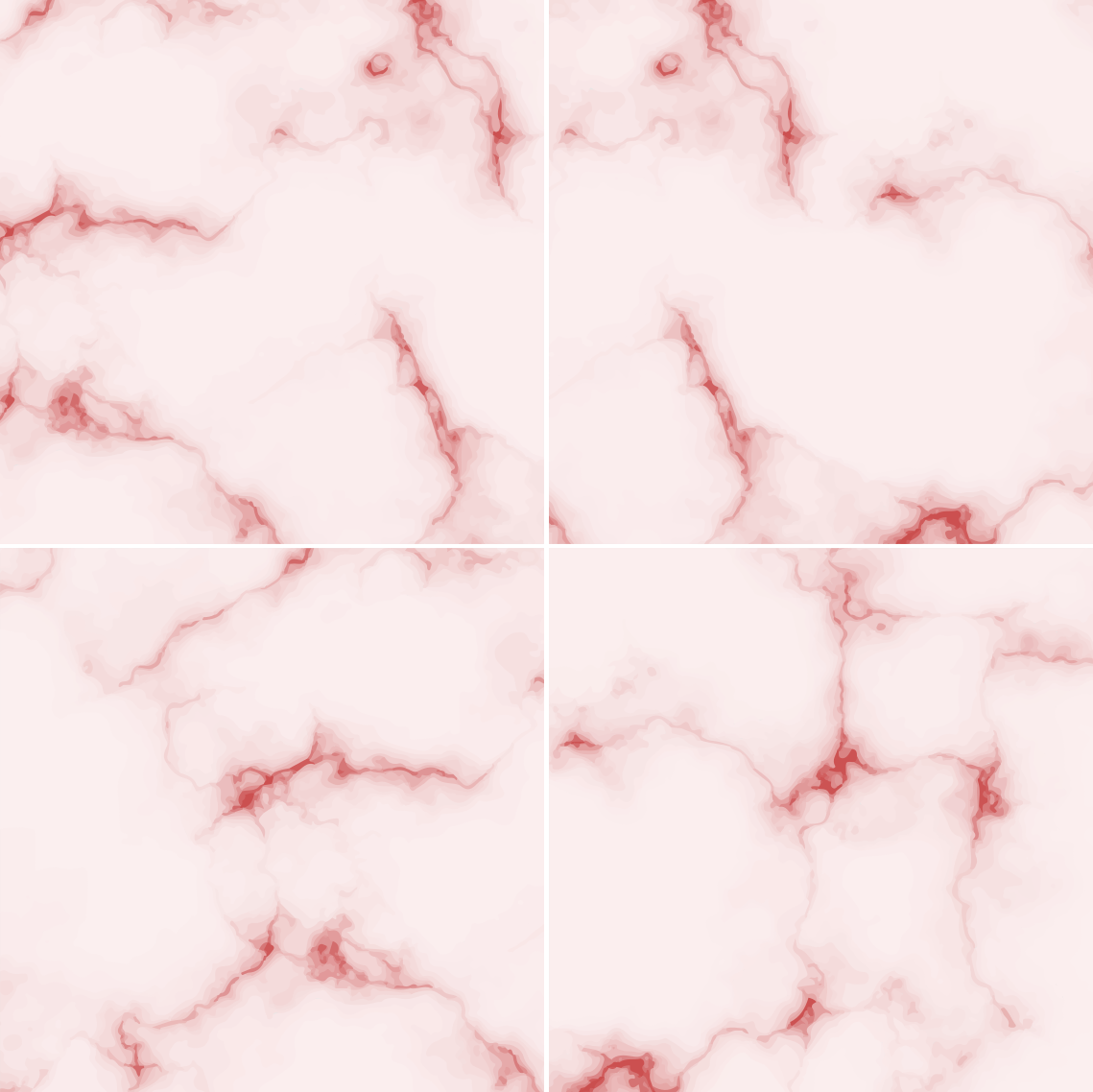 Kitchen vinyl mat marble tile stickers - TenStickers