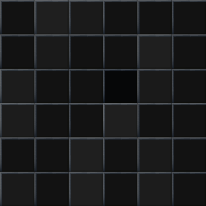 Kitchen vinyl mat black small tiles design - TenStickers
