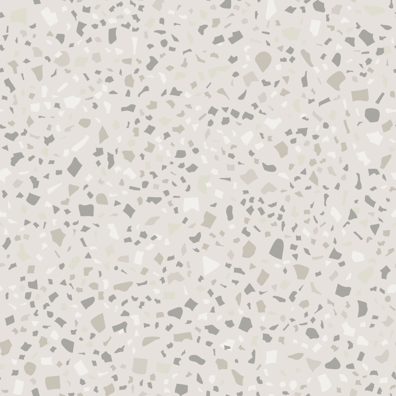 Grey terrazzo kitchen vinyl mat - TenStickers
