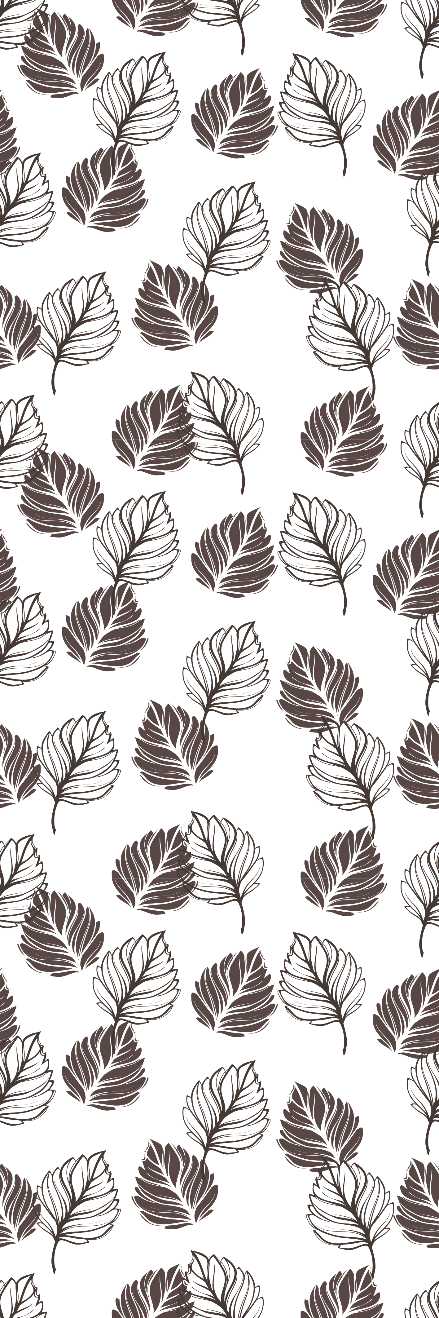 Kitchen vinyl mat in hoja grey kinfolk design - TenStickers