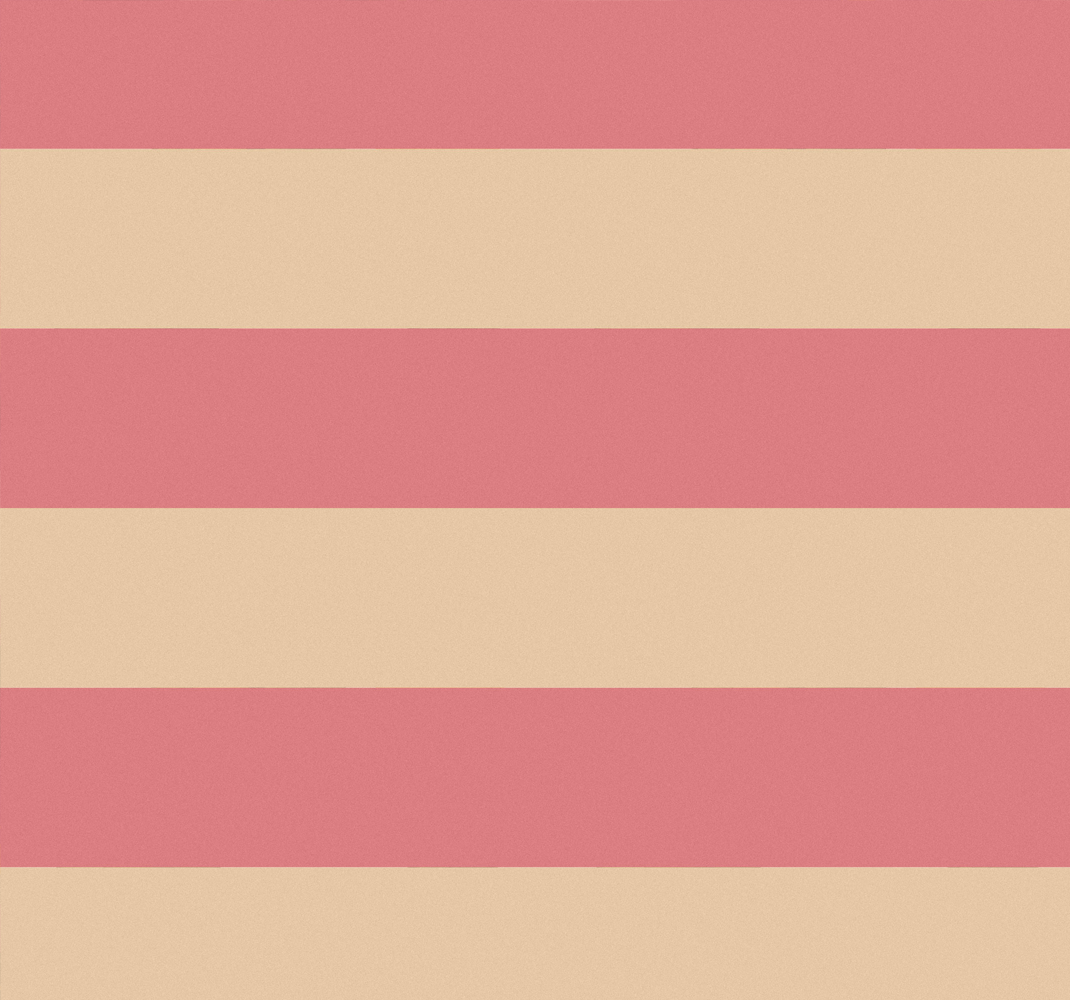 Kitchen vinyl mat pink horizontal stripes - TenStickers