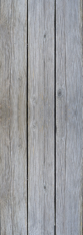 Bedroom carpet in nordic style gray raw wood - TenStickers