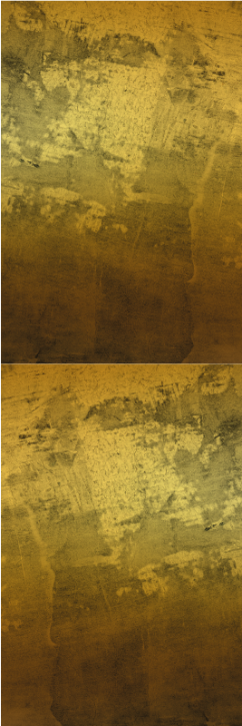Bedroom carpet with retro golden tangled pattern - TenStickers