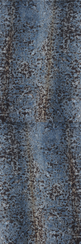 Bedroom carpet with retro design and raw pattern - TenStickers
