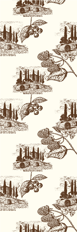 Bedroom carpet in french provincial country style - TenStickers