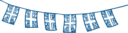 Bedroom carpet uk flag vinyl - TenStickers