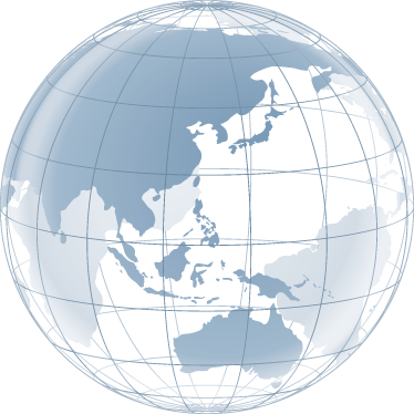 Bedroom carpet transparent world map design - TenStickers