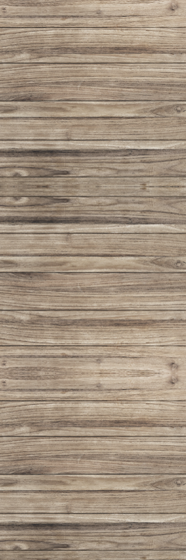Office carpet in gray rustic horizontal wood look - TenStickers