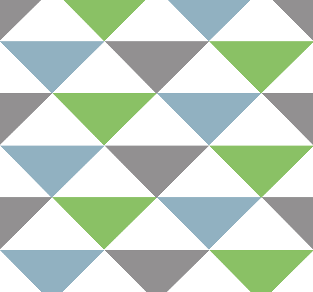 Office carpet in colorful pastel triangles - TenStickers