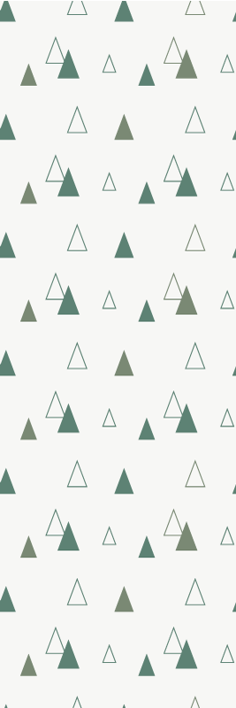 Office carpet in triangular nature colors - TenStickers