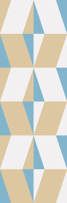 Office carpet with geometric minimalist designs - TenStickers