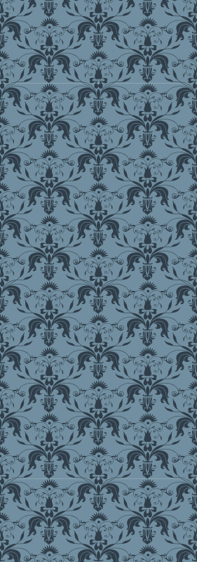Office carpet with floral patterns - TenStickers