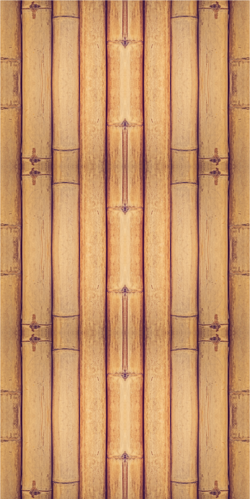 Office carpet with bamboo wood texture effect - TenStickers
