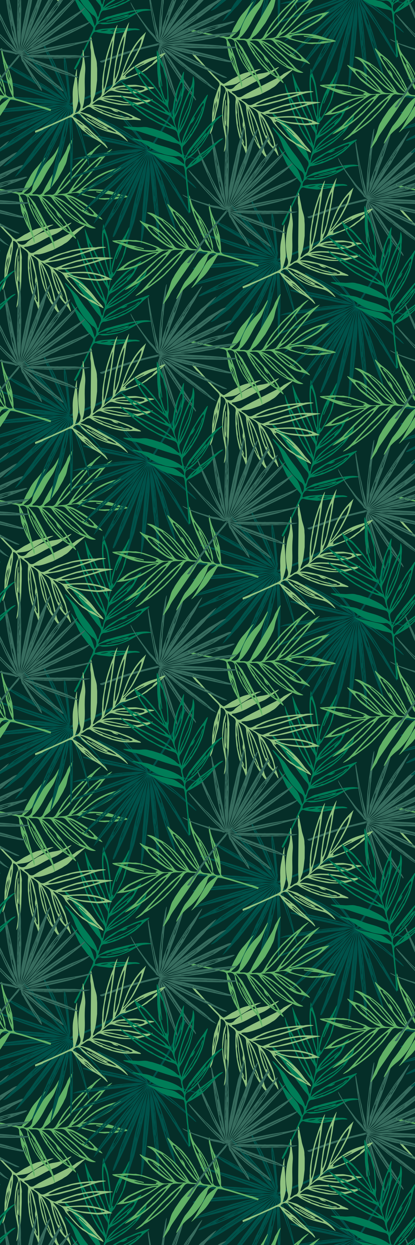 Office carpet in tropical blend design - TenStickers