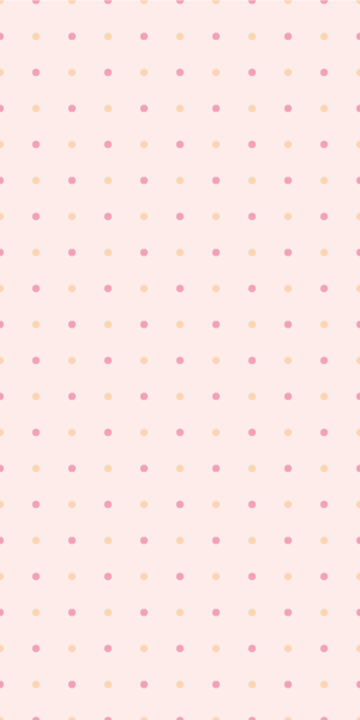 Dots pink rose bedroom carpet - TenStickers