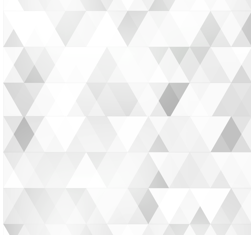 Bedroom carpet with geometric grey triangles - TenStickers
