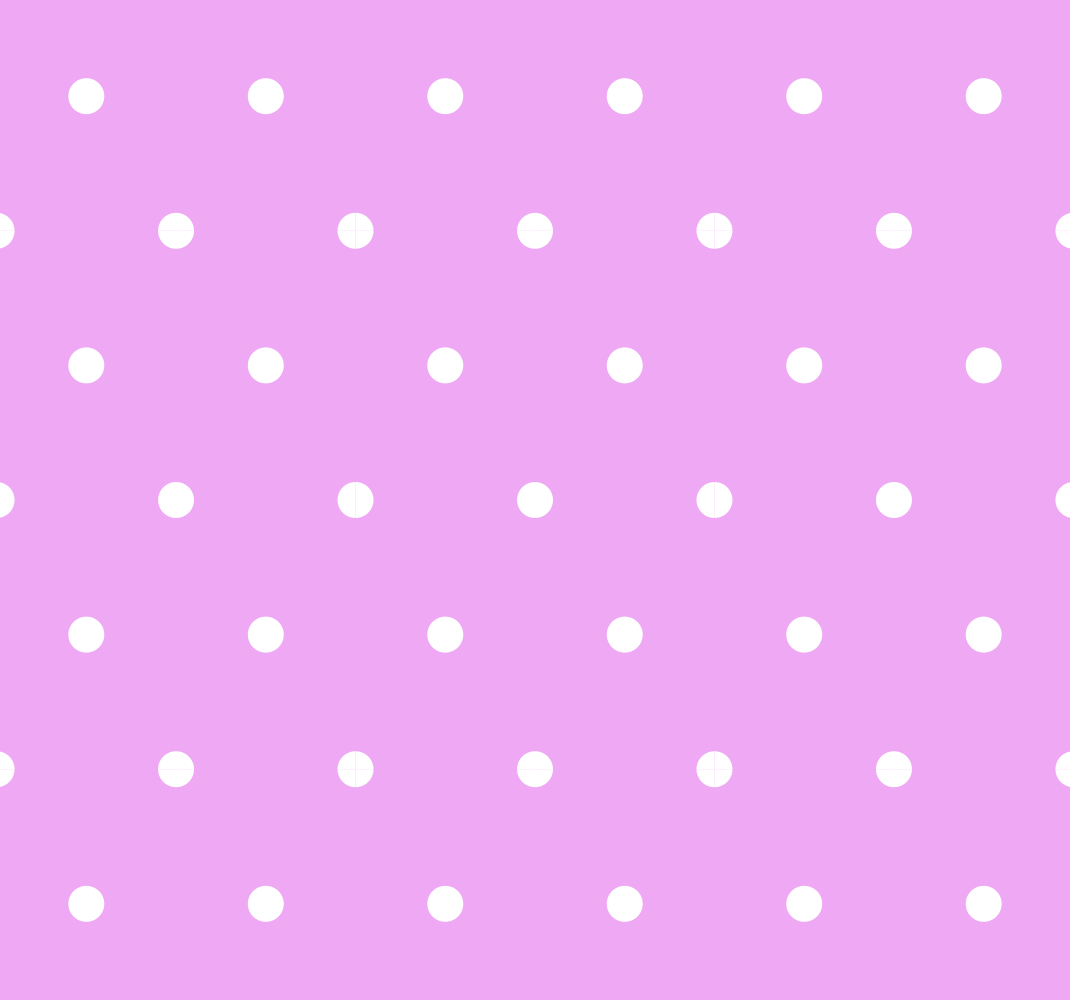 Bedroom carpet with regular dots on pink background - TenStickers