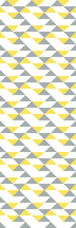 Gray pantone pattern bedroom carpet - TenStickers