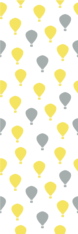 Bedroom carpet in pantone air balloon color - TenStickers