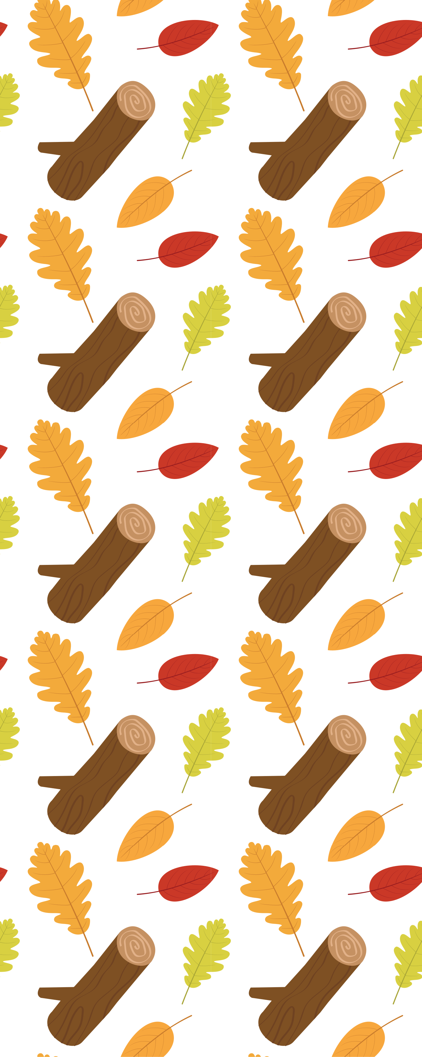 Bedroom carpet with multicolored tree designs - TenStickers