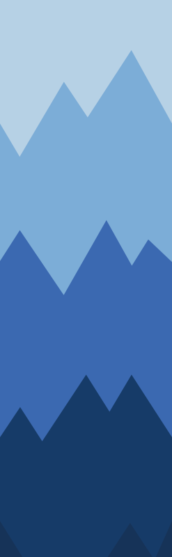 Bedroom carpet range quilt in white and blue - TenStickers