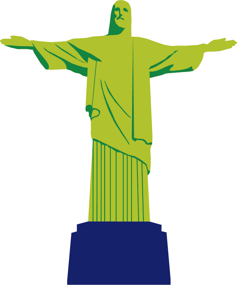 Bedroom carpet christ the redeemer - TenStickers