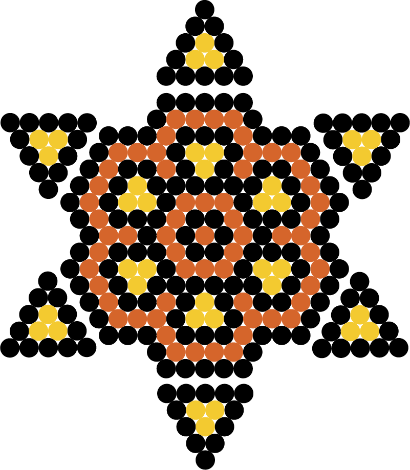 Bedroom carpet sun huichol - TenStickers