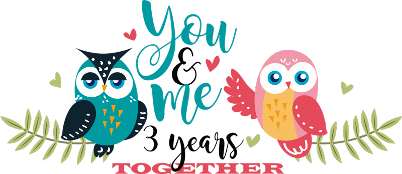 Gufos + years of partnership bedroom carpet - TenStickers