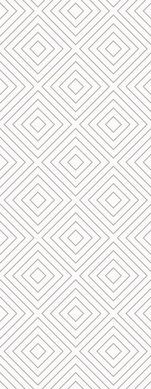 Nordic rug in white with gray squares pattern - TenStickers