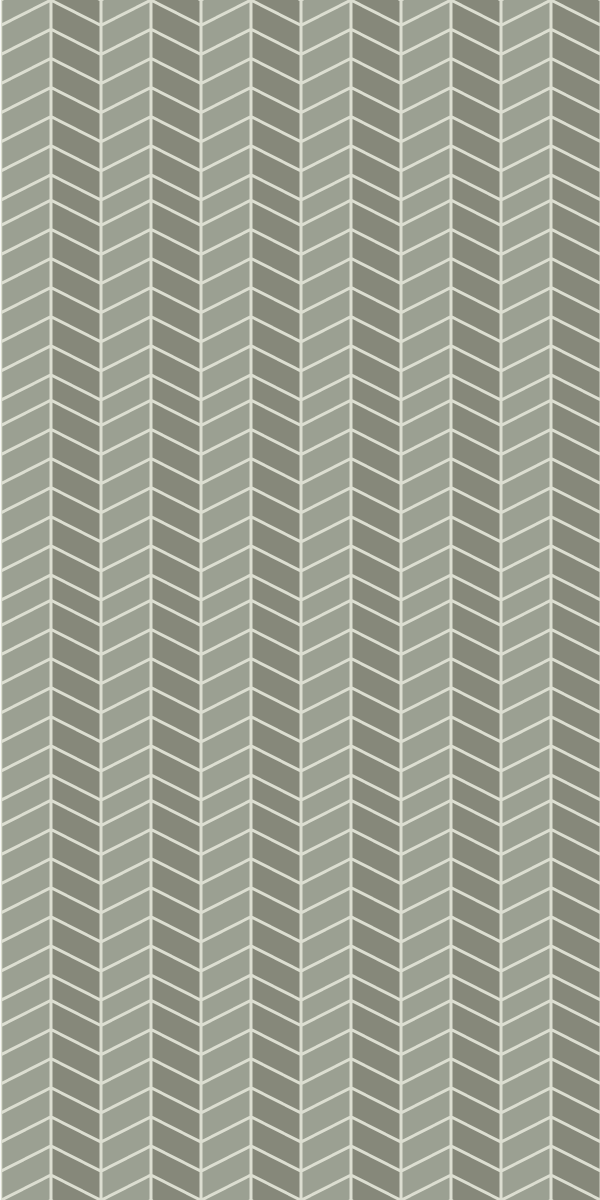 Nordic rug in scandinavian pastel green stripes - TenStickers