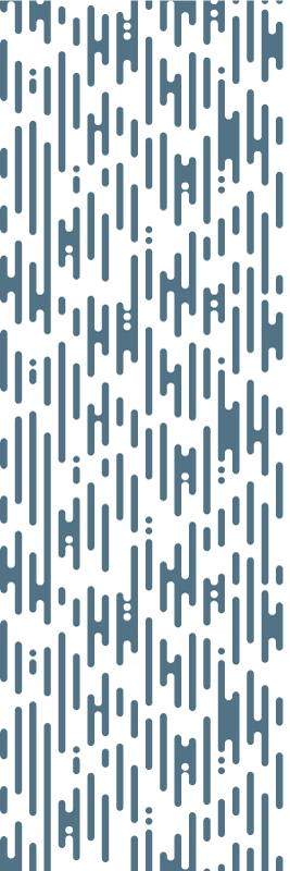 Nordic rug in blue irregular japandi pattern - TenStickers