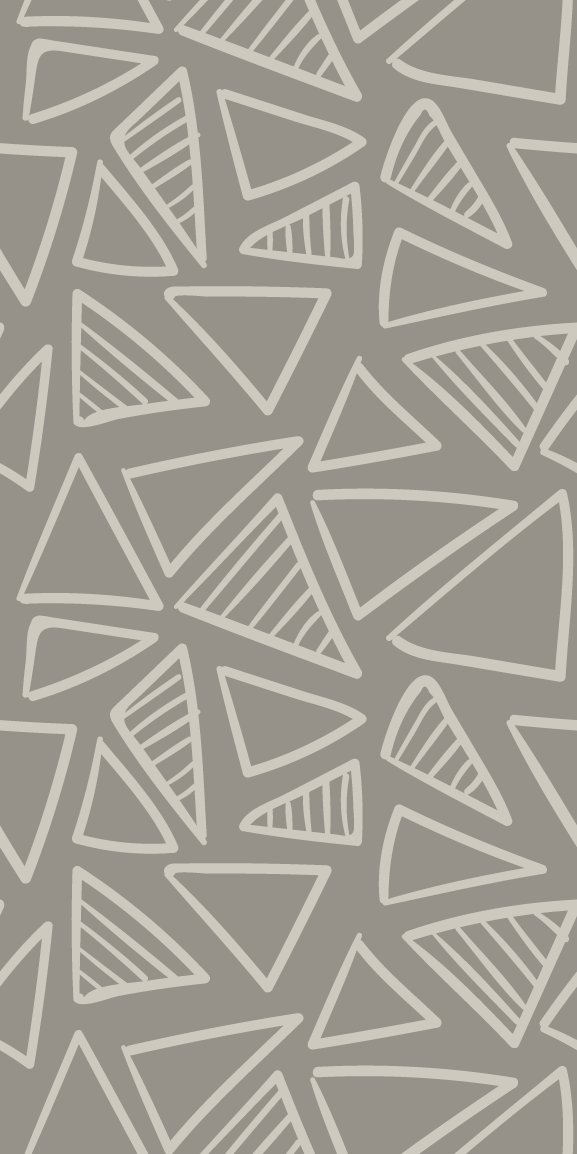 Nordic rug scandinavian gray triangle stripes - TenStickers