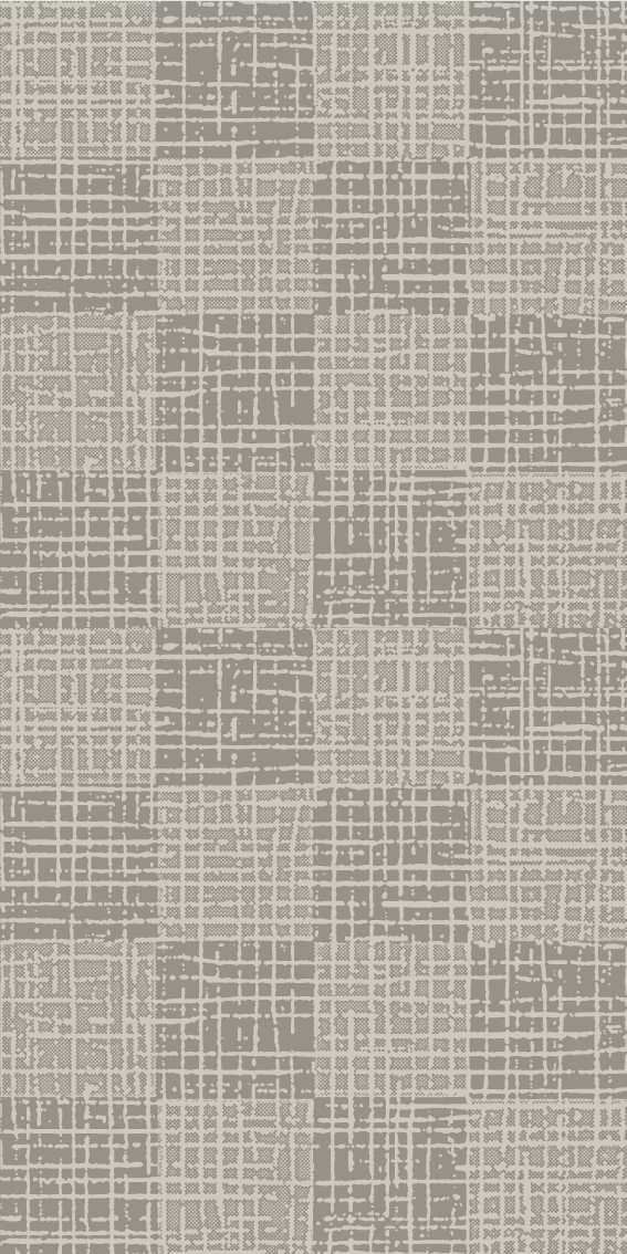 Nordic rug in scandinavian ash gray square pattern - TenStickers