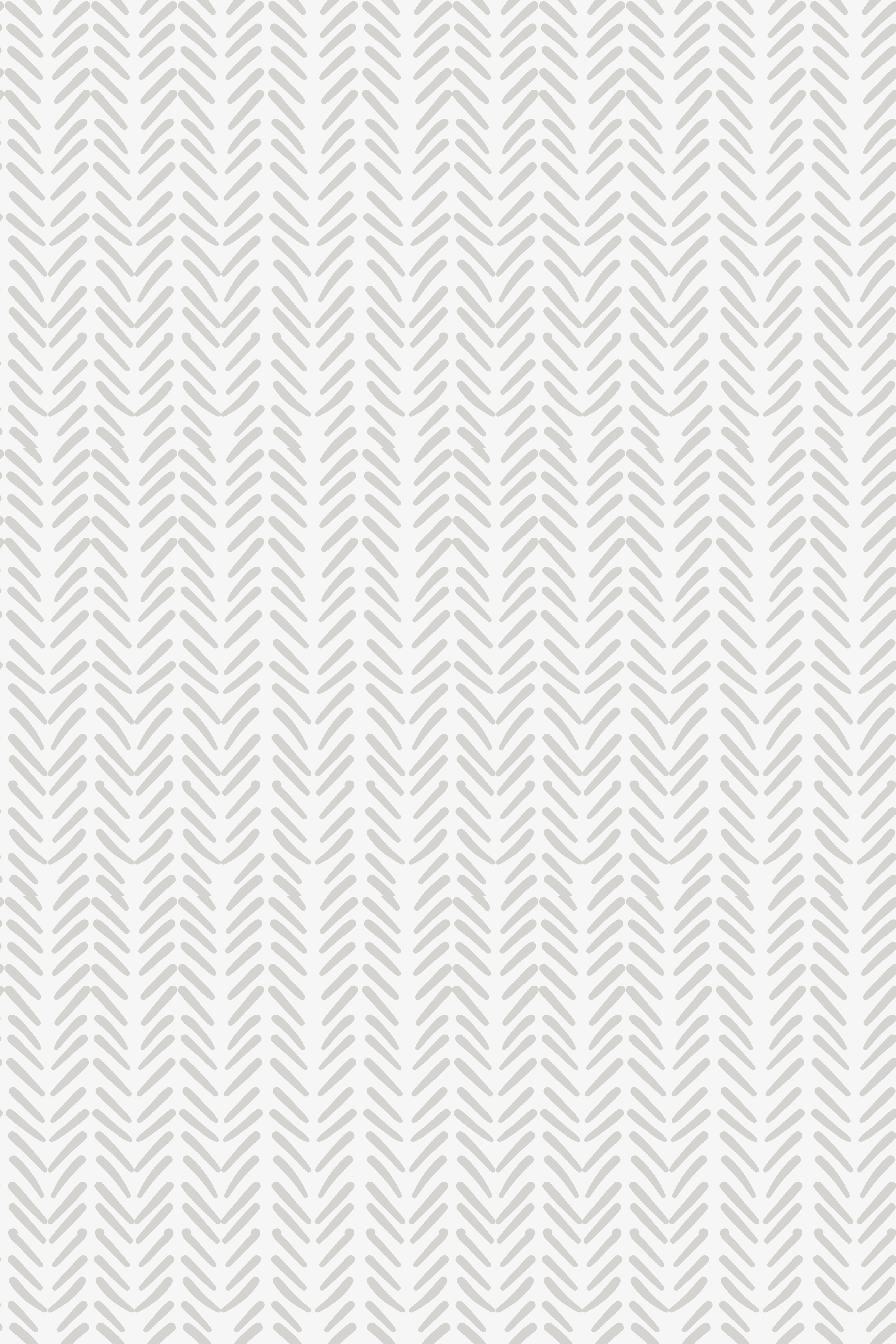 Nordic rug with grey abstract zigzag lines - TenStickers